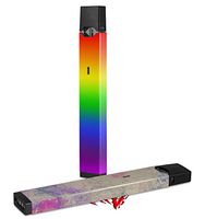 Skin Decal Wrap 2 Pack for Juul Vapes Smooth Fades Rainbow JUUL NOT INCLUDED