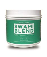 Swami Blend by swami + trestle | Super Greens Probiotics Fruit Powder | 60 Servings | Daily Superfood Vitamins & Minerals | Green Supplement Powder | 10 Billion Probiotics 4 Fruit & Veggie - Original