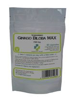 Ginkgo Biloba Max; 7500mg Eq. Standardised Extract; 90 Capsules - Most Potent Extract on the Market!