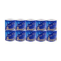 3-Ply High Capacity Toilet Paper,Soft Toilet Roll Tissue 3 Layers Toilet Paper,10 Rolls Per Case,White Toilet Paper