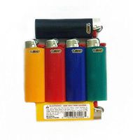 6 Regular Full Size BIC Cigarette Lighters - Assorted Colors Quality Big BIC