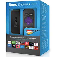 Roku Express+ | HD Streaming Media Player, includes HDMI and Composite Cable