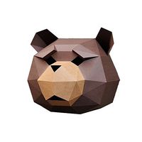 Mardi Gras Party Masquerade Mask,Paper mask Headgear Ball Cute face for Men and Women Dark Brown Prom Masks