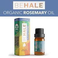 Behale Organic Essential Oil - 100% USDA Certified Organic Pure Undiluted Rosemary Oil - 10 ml.
