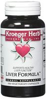 Kroeger Herb Liver Formula Combinations, 100 Count