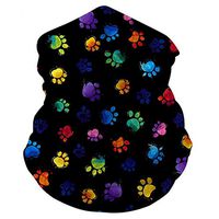 Fashion Face Mask Bandanas Sports & Casual Headwear,Unisex Seamless Rave Bandana Neck Gaiter Tube Mask Headwear, Multifunction Bandanas Scarf (H)