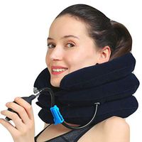 Traction Inflatable Cervical Neck Device Improve Spine Alignment to Reduce Neck Pain Alignment Collar Adjustable Fauay