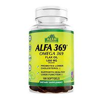 Alfa Vitamins Alfa 3-6-9 1000 Mg Nutrition Supplement, 100 Count