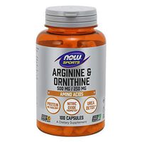 NOW Sports - Arginine & Ornithine 500/250-100 Capsules by NOW