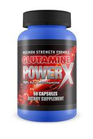 Glutamine PowerX for Men Boost Free Testosterone with L-glutamine and Support Stamina, Libido, Endurance, Vitality