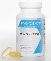 MonoSorb 1300 | Extra Strength Fish Oil | 600 mg EPA | 260 mg DHA | Monoglyceride Form | IFOS Certified | Enteric Coated | Small, 60 Caps