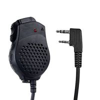 Baofeng VB-25 Dual-PTT Speaker Mic for Baofeng Two Way Radio GT-5/UV-82/UV-82L/UV-82HP/UV-8D Series (1)