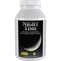 Andrew Lessman Night Time 180 Capsules - 1.5mg Melatonin, Valerian, Passionflower, Hops, Chamomile with No Morning Hangover. Natural Support for Gentle Restful Sleep. Small Easy to Swallow Capsules