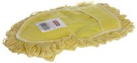 Rubbermaid FGU12000YL00 Trapper Wedge Mop Looped-End Dust Mop Head, Yellow