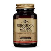 Solgar Ubiquinol 200 mg (Reduced CoQ-10), 30 Softgels - Promotes Heart & Brain Function - Supports Healthy Aging - Coenzyme Q10 - Ubiquinone Supplement - Gluten Free, Dairy Free - 30 Servings