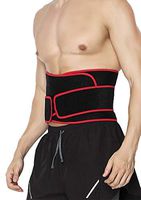 FakeFace Unisex Adults Compression Waist Trimmer Belt Kidney Binder Breathable Adjustable Neoprene Back Lumbar Support Brace Weight Loss Ab Wrap Slimming Band Sports Waistband