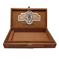 Cigar Premium Wood or Paper Empty Box Case for Crafts, Guitars or Storage (Playboy Don Diego Robuso)