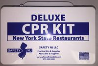 CPR KIT State of NY Restaurants with Sign - Deluxe Model