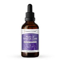 Muscle Tension Care Alcohol-Free, Glycerite Chamomile, Cayenne, Peppermint, Blue Vervain, Lavender, Valerian. Tincture, Herbal Extract Muscle Pain/Tension Support 4 OZ
