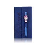 Pocket PU Leather Notebook Journal with Pen Holder,3.9 x 6.69inch