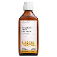 Metagenics OmegaGenics® Alaskan Cod Liver Oil 200 mL (6.76 fl oz), Omega 3s Fish Oil, 40 Servings - Gluten Free