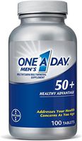 One-A-Day Men's 50+ Healthy Advantage Multivitamins 100 ea (Pack of 2)