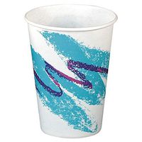 Solo R9N-00055 9 oz Jazz Waxed Paper Cold Cup (Case of 2000)