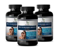 Sexual Enhancement Pills for Men - Best Testosterone Booster - for Men ONLY - tribulus with Horny Goat Weed - 3 Bottles 180 Capsules