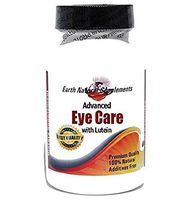Advanced Eye Care with Lutein * 180 Capsules 100% Natural - by EarhNaturalSupplements