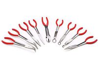 XtremepowerUS 9pc 11" inch Long Reach Plier Mechanics Electricians Craft & Hobby Tool Set