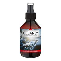 CLEANLY Cleaning Spray 250 ml I Leather & Plastic Cleaner I Sofa, Handbag & for Cars I Conditioner & Deodorizer I Shine & Clear I Cleaner & Restorer I Smart Organic Cleaning