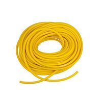 CanDo Exercise Tubing, Resistance Level 1, Latex Free, 100 ft, Yellow