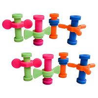 Munchables Sensory Calming Fidgets to Reduce Anxiety and Provide Stress-Relief (Set of 8 Toolbox Pencil Toppers)
