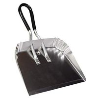 DQB Industries 72541 Metal Dust Pan with Soft Grip Handle, 17"