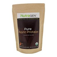 Nutragen - Pure Plant Protein, Organic Protein Powder (Chocolate, 2.16 lbs)