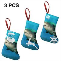 Christmas Stockings Decoration Whale in The Sea Hot for Funny Xmas Party