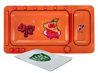 Skunk"Cherry Pie" Rolling Tray with Leaf Lock Gear Smell Proof Pouch
