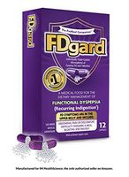 FDgard® for the Dietary Management of Functional Dyspepsia (Recurring Indigestion) Symptoms Including, Abdominal Discomfort, Difficulty Finishing a Meal, Bloating†*, Nausea, 12 Capsules