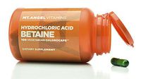 Mt. Angel Vitamins - Hydrochloric Acid Betaine, Supports Healthy Digestion & Gastric Juices (100 Vegetarian Chlorocaps)