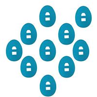 Dexcom CGM Adhesive G4 G5 & G6 with New Overtape Design. (Blue)