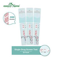 25 Pack Easy@Home Single Panel Drug Tests to Test Cocaine(COC) - 25 Counts #EDCO-114