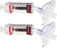 2 Pack Child - Dechoker Anti Choking Device - Safe, Effective Anti Choke Suction Rescue Device - Excellent Addition to Your Family First Aid Kit - Keep Yourself and Family Safe