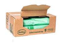 BioBag Compostable Bags - 96 Gallon Trash Can Liners - 60 Bags