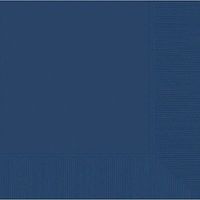 Navy Blue 2-Ply Luncheon Napkins | Pack of 50 | Party Supply