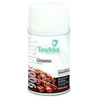 TimeMist 1042639 9000 Shot Metered Air Fresheners, Cinnamon, 7.5 oz Aerosol (Case of 4)