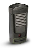 Tonino Lamborghini Sepang Metallic Grey with Green Lines Triple Torch Lighter