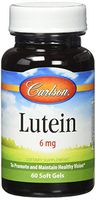 Carlson Labs Lutein 6mg Softgels, 60 Count