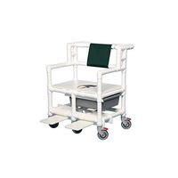 Bariatric Shower Commode Chair 700# Capacity Forest Green