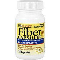 Fiber - For Regularity, 25 caps,(Dr. Choice)