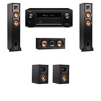 Klipsch R-28F Floorstanding Speakers 5.0 with Denon AVR-X2200W